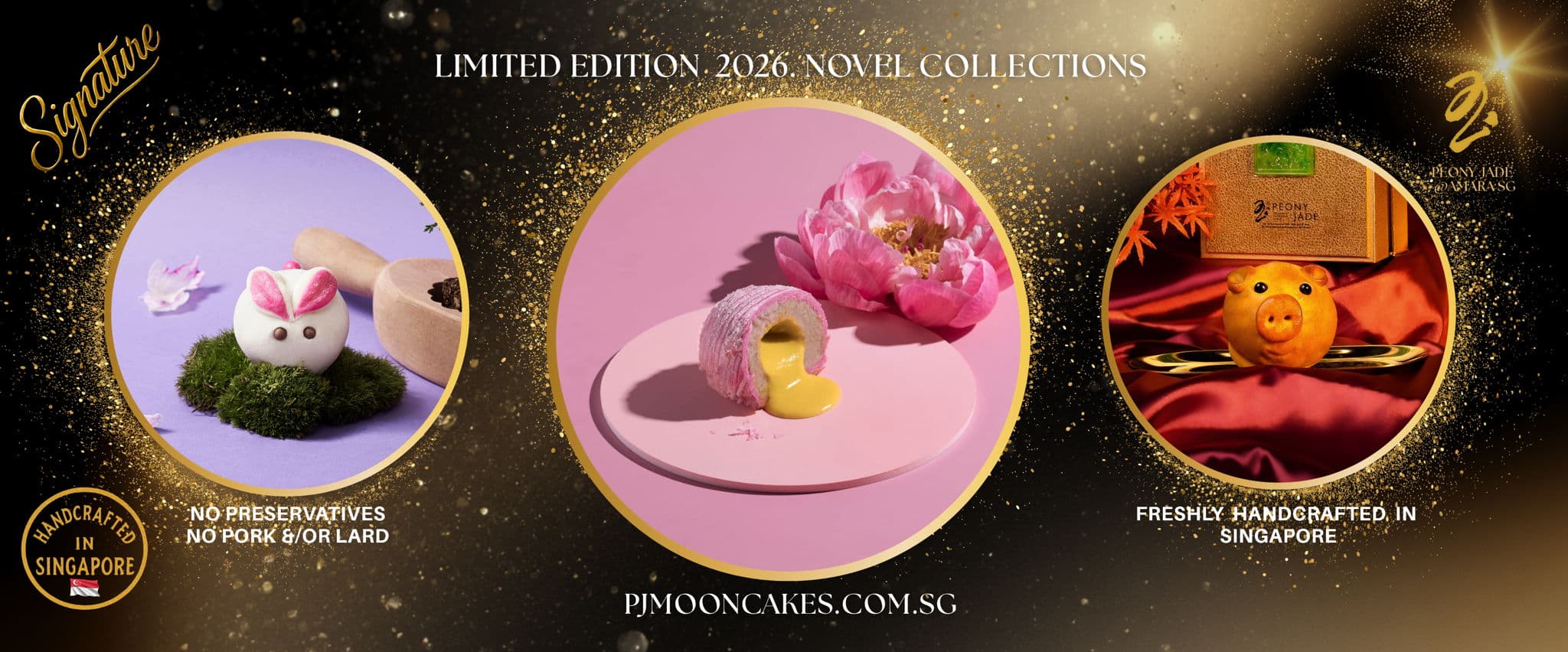 Peony Jade's Handcrafted Mooncakes